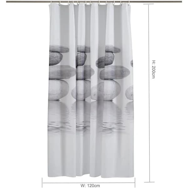 120CMx200CM - Duschdraperi, Duschdraperi i Tyg, Duschdraperi,a