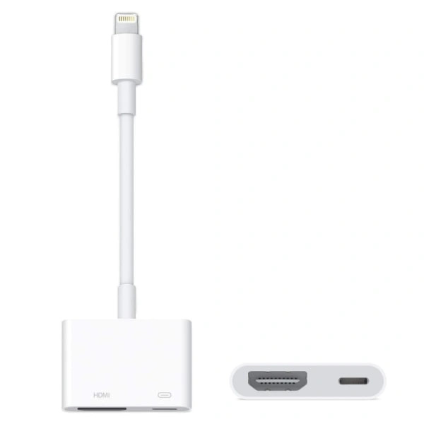 Lightning til Digital AV-adapter (Lightning til HDMI) Hvid,A