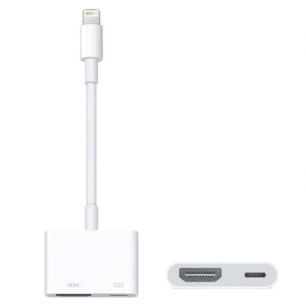 Lightning till Digital AV-adapter (Lightning till HDMI) Vit,A