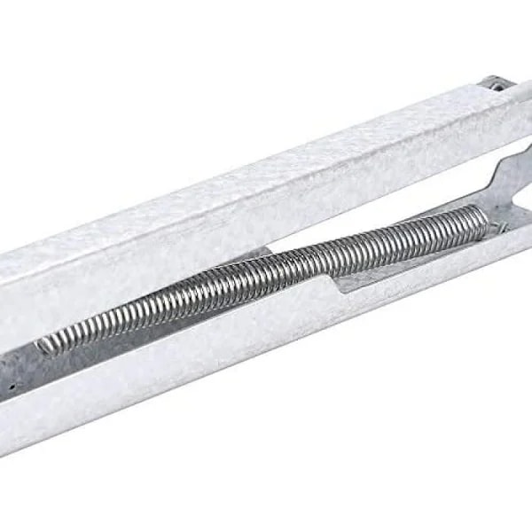 Automatisk fönsteröppnare enkel fjäder för stuga växthus och takfönster, galvaniserad aluminium fönsteröppnare