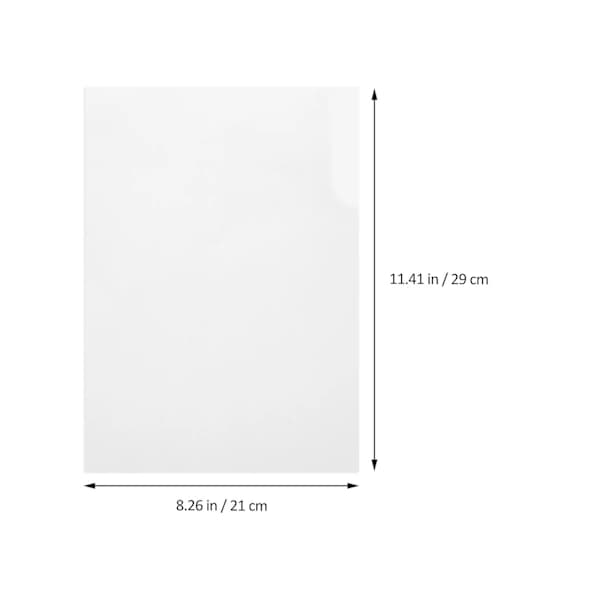 100 st värmeöverföringspapper A4 sublimeringstryckpapper (vit),A