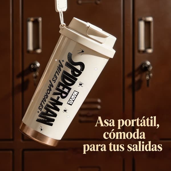 Kaffetermos 500ml Rustfritt Stål Moderne Design Black