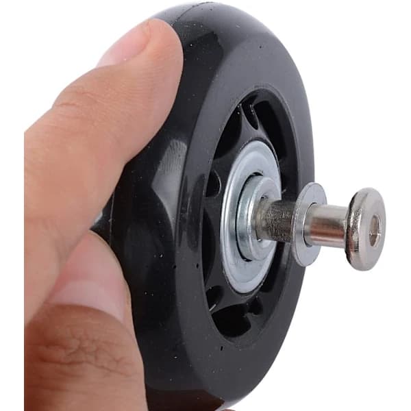 2-pack hjul för resväskor (60*6*18 mm axellängd: 35 mm) reservdelar, A