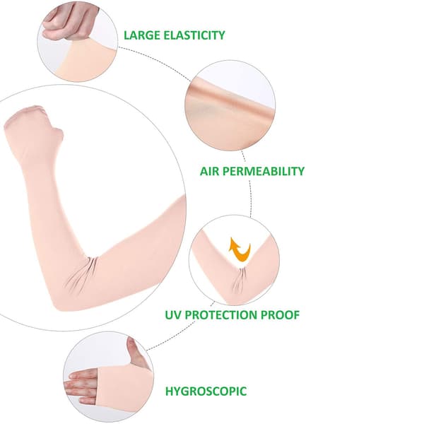 UV-resistenta svalkande axel- och ärmskydd