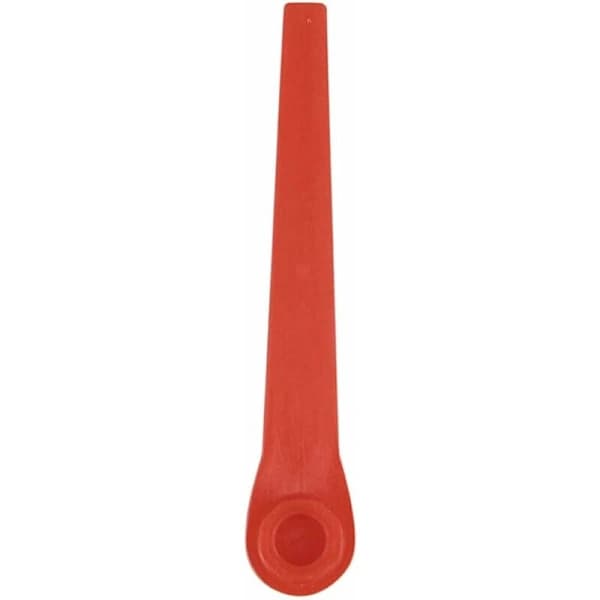 100 stk. plastkniver for Gardena gresstrimmer, erstatningskniver for Gardena gresstrimmer og trådløs gresstrimmer, A