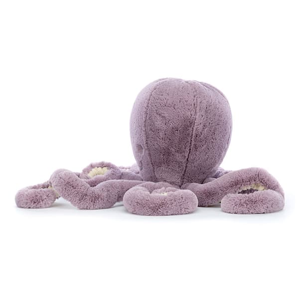 Jellycat Odell Blæksprutte Lilla Stor Størrelse 23cm