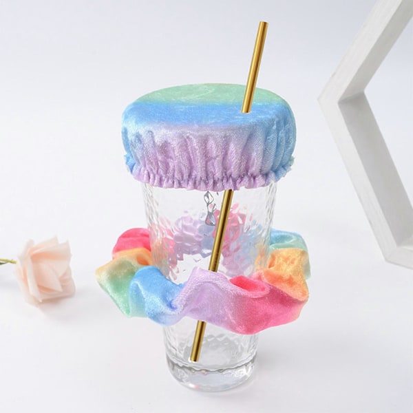 Dryckesskydd Scrunchie - Den Återanvändbara Scrunchien Som Förhindrar Drinkspiking, Känd Från Shark Tank Hot Yellow 1