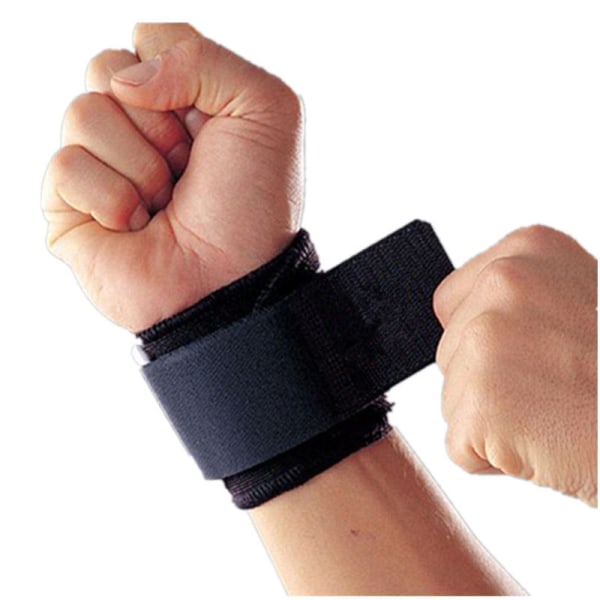 4 delar Elastiskt handledsstöd, andningsbart band med sträckt