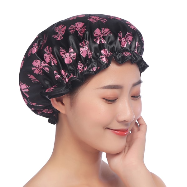 Bathroom Products 3 Pack Soft Satin Sleeping Cap Wide Band Salon