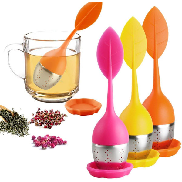 Sett med 6 teinfusere - Infuser/teinfuser/diffuserfilter/te