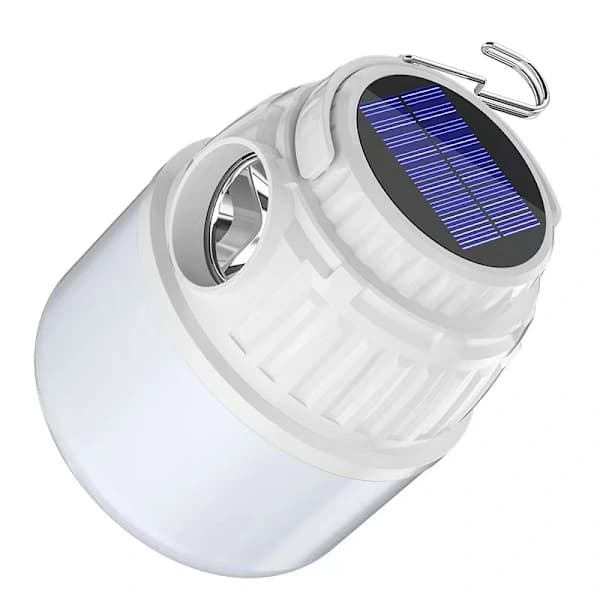 Realky LED Campinglykt, USB Oppladbar Solcellelampe,,A