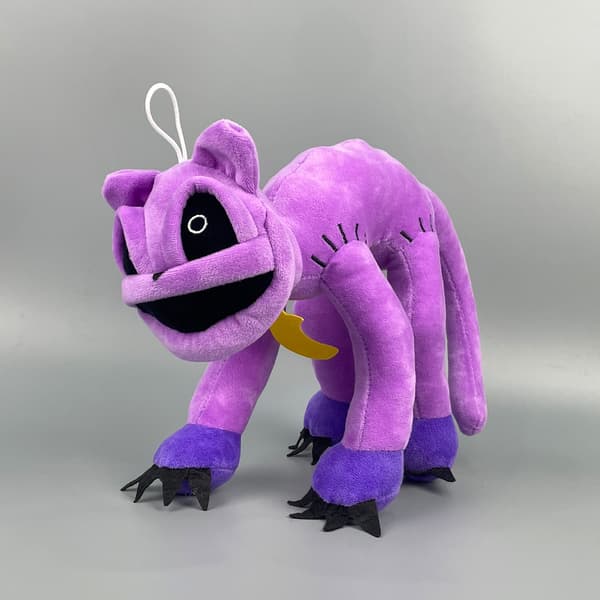 Mutantti violetti kissa nukke pehmolelu