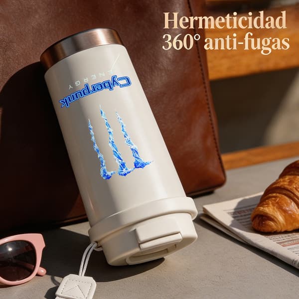Kaffetermos 500ml 316 Rustfritt Stål Dyredesign Pink