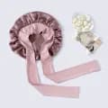INF Nattlue Sovehette i 100% Mulberry Silke pink