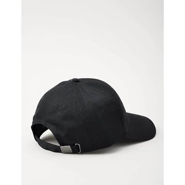 Musta baseball-lippis miehille, klassinen BB-lippis musta, A