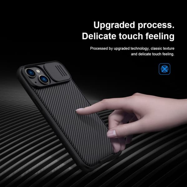 Nillkin CamShield Kuori iPhone 13 Musta,y