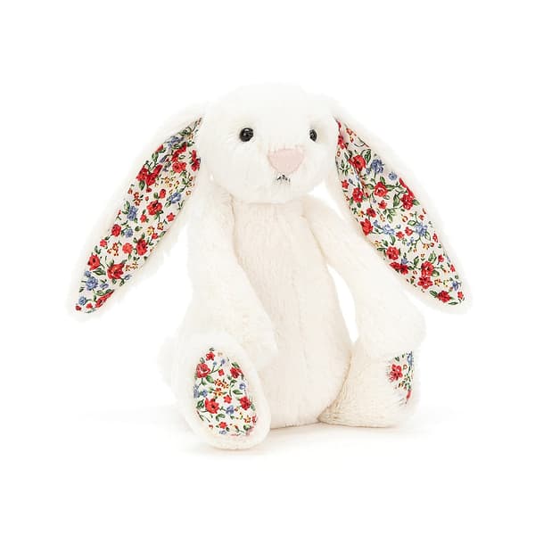 Jellycat - Blossom Cherry Bunny - Gaver til jenter gutter barn kvinner hvit 31 cm