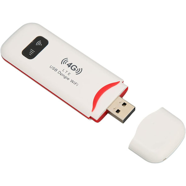 1 stk Trådløs Netværksrouter, 4G USB Bærbar WiFi Router