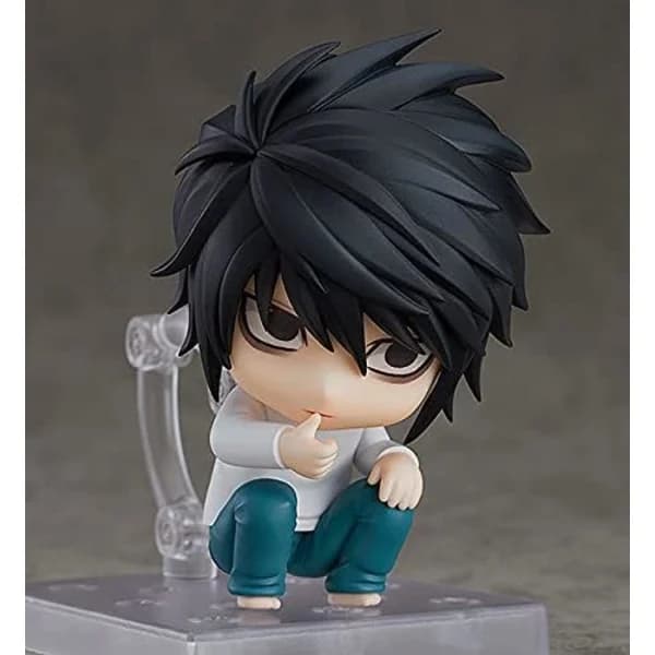 10 cm Death Note samlerstatue - Manga Yagami Light & L - PVC