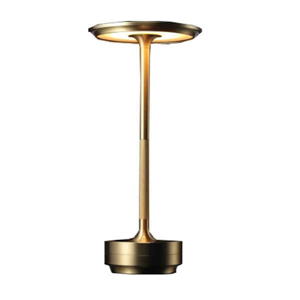 Dimbar vanntett metall USB oppladbar skrivebordslampe - 1 stk