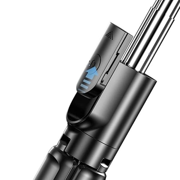 Selfiepinne / Selfie Stick - iPhone/Android - Bluetooth Svart,y