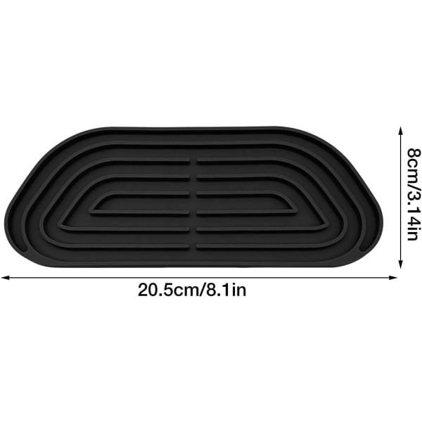 1pcs  Refrigerator drip tray - silicone suction tray, used for