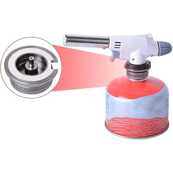 1 st gasadapterkonverter campingspis gasanslutningsflaska adapter 4,4*4,4*3 cm