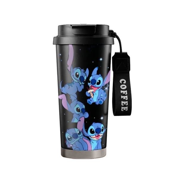 Termokopp 500ml Rustfritt Stål Halloween Design Black