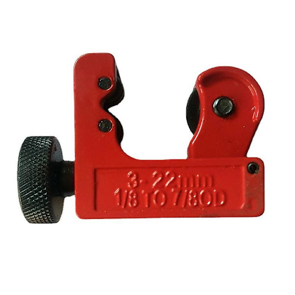Mini kobberrørskærer, 3-22mm, til kobber, messing, PVC, plast og aluminiumsrør/rør