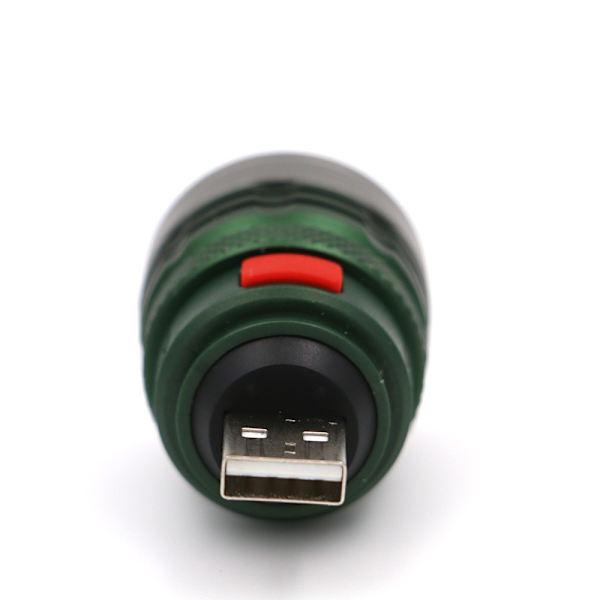 LED-belysning USB hode mini fylllys aluminiumlegering sterk