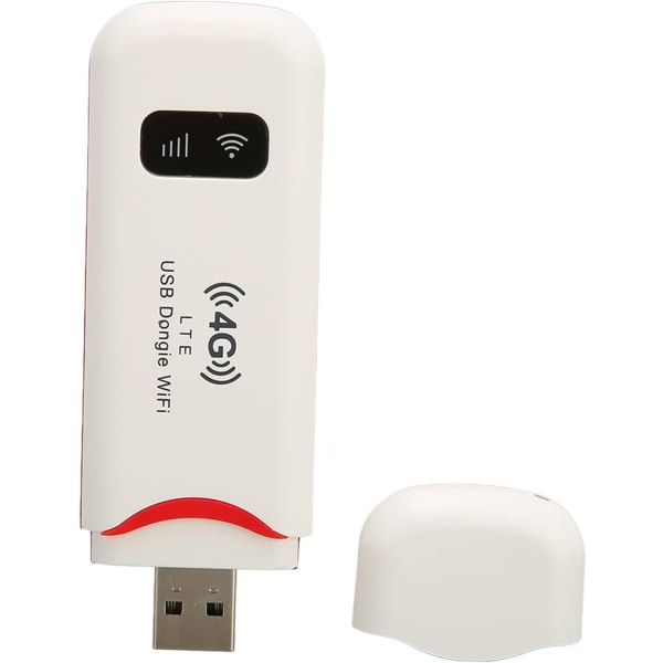 1 stk trådløs netværksrouter, 4G USB bærbar WiFi-router