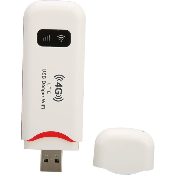 1 stk Trådløs Netværksrouter, 4G USB Bærbar WiFi Router