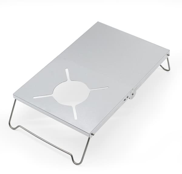 1 stk Foldbar Mini Spider Kogeplade Bord Vildmarks Camping