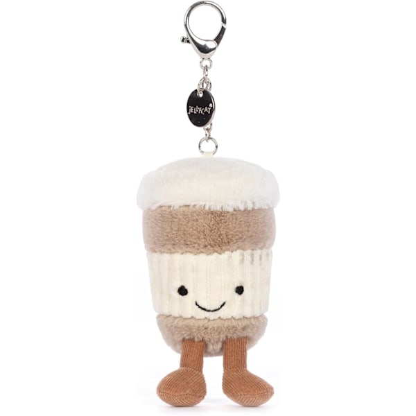 Jellycat Fun To Go Kahvikassi Avaimenperä, Kahvi Mukaan