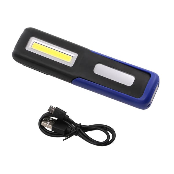 1 stk USB-oppladbart lommelykt med magnetisk feste
