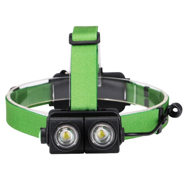 1 stk. mini LED pandelampe 2*T6 udendørs vandtæt belysning nat