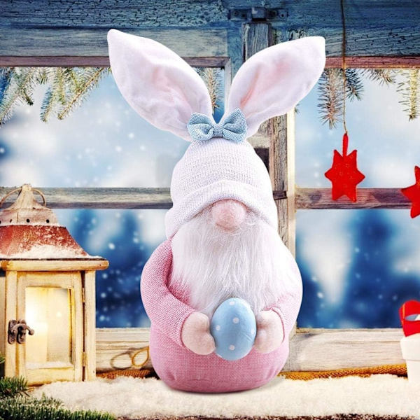 Påsk Gnome Plyschleksak, Påsk GNOME Dekoration, Påsk Hem De
