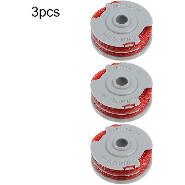 Spool Line, Standard Double Autofeed Nylon Spools, Yhteensopiva Flymo Contour Xt/500e/500 Xt/multi Trimbrower Trim/mini Trim (3kpl) (YJD)
