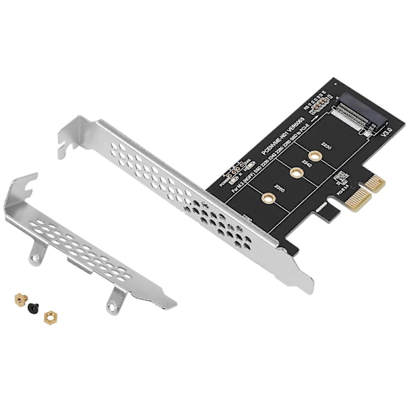 PCIE - M2 -sovitin PCI Express 3.0 X1 - NVME SSD M2 PCIE -korotussovitin tukee 2230 2242 2260 2280 -kokoja