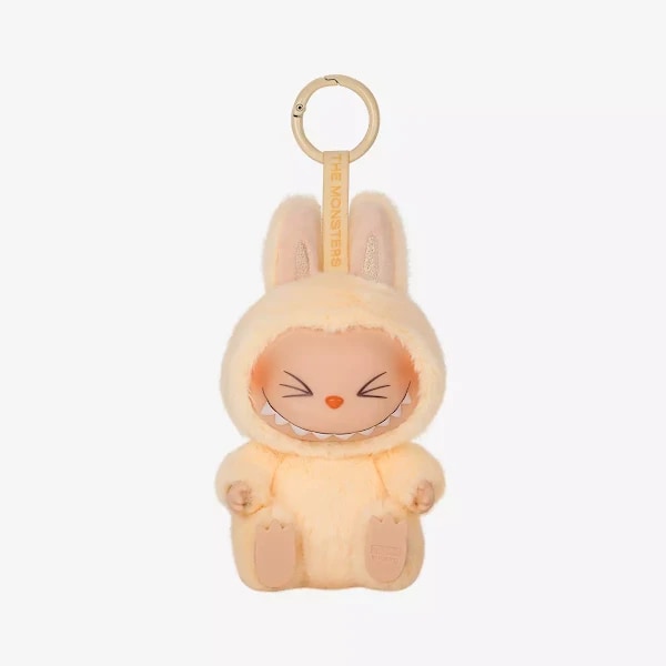 Pop Mart Labubu The Monsters – Spennende Macaron Plysj Nøkkelring Serie (1 Blind Box, 2.0) 2nd Generation Lots of fun