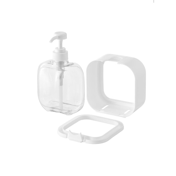 1 stk 500 ml Klare Flip-lokkflasker Transparente Flasker