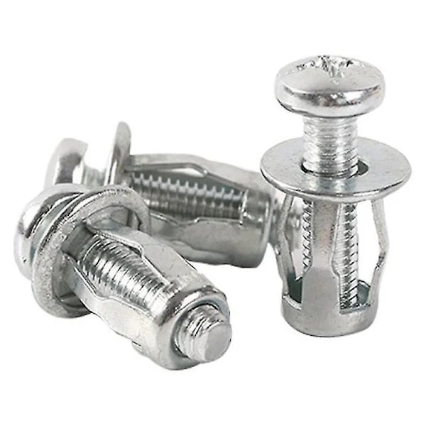 15 stk M4 M5 M6 M8 Blomsterbolter Muttere Jack Muttere Bil Metallskrue For Hul Vegg Jern Skinn Blomsterbolter Ekspansjon Lykt 15 stk M8