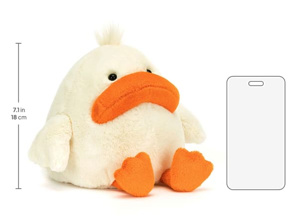 Jellycat 20 cm Delia Ankka pehmolelu