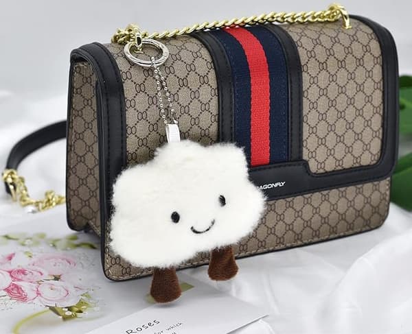Jellycat Amuseable Cloud -laukku charm (uusi, laput kiinni)