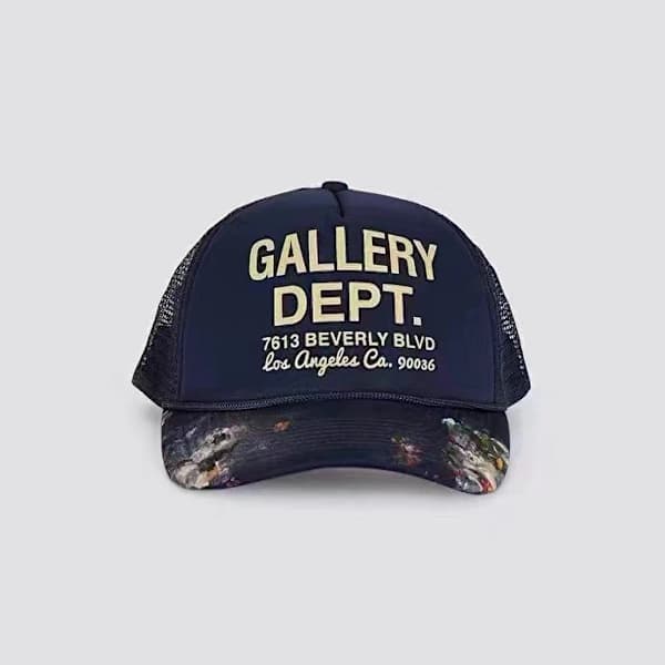 GALLERY DEPT Grafitti Letter Baseballcaps Blå