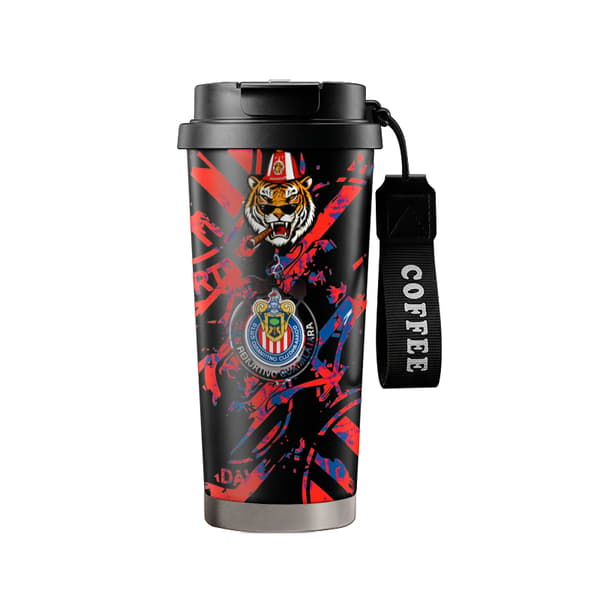 Kaffetermos 500ml 316 Rustfritt Stål Vintage Design Black