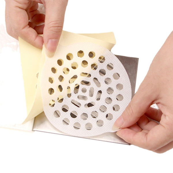 Engångs golvbrunnssticker (15-pack), diameter 10