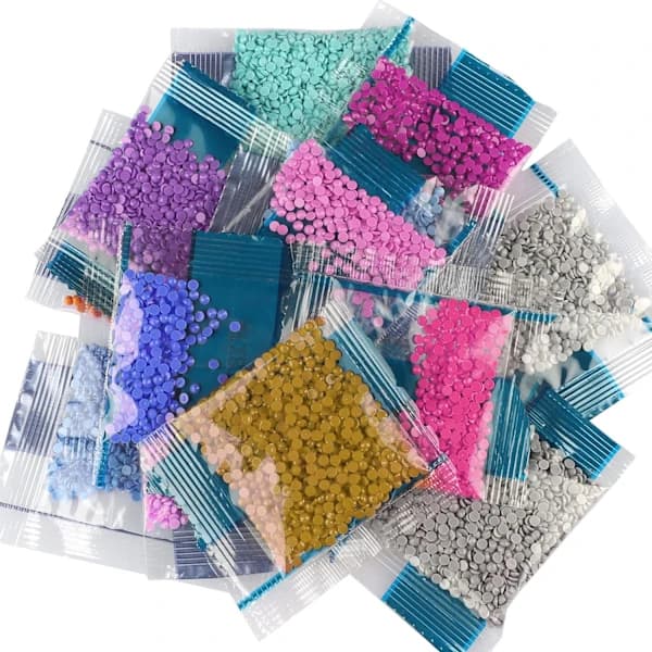 5D diamantmaleri-DIY-30x40cm-Åndelige kæledyr, gode venner, A