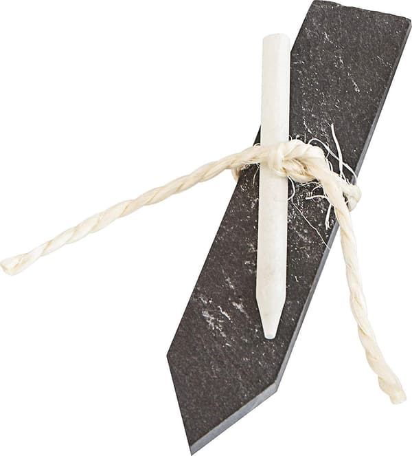 10 kpl liitutaulua kasveille, musta, 15*2cm