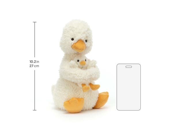 Jellycat Hudders Ankka Pehmolelu